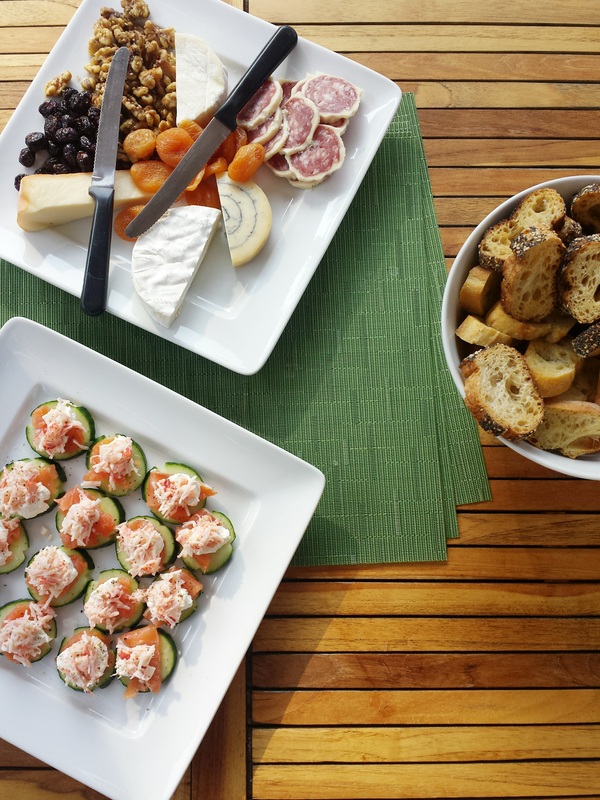 Appetizers {pistache and rose}